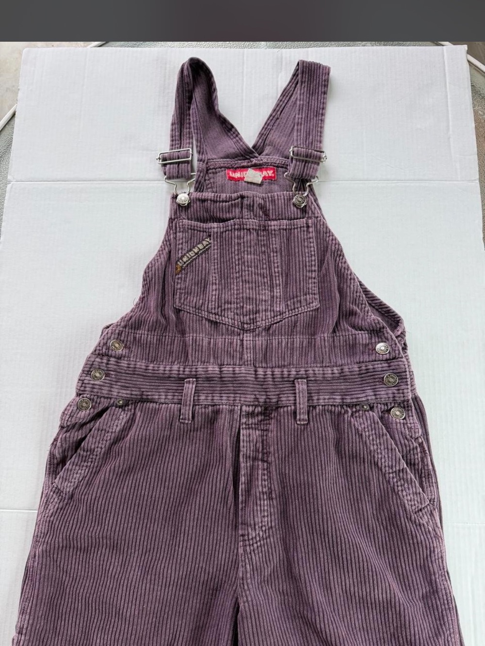 Vintage UNIONBAY Purple Corduroy Overalls